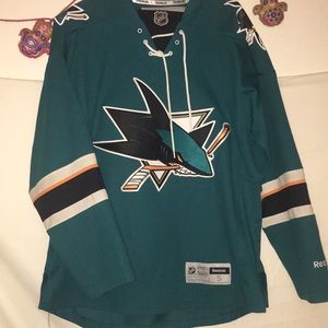Sharks Reebok team jersey